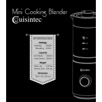 Cuisintec - 迷你加熱破壁機 Mini Cooking Blender