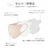 【超值優惠】HANAMI 3D冷感降溫立體小顏口罩 (11個裝) 