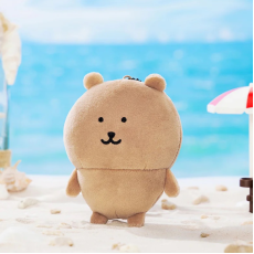 [現貨] NAGANO Joke Bear 夏日系列 曬黑白熊吊飾公仔