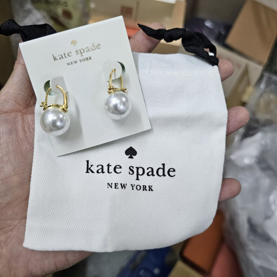 Kate Spade 大珍珠耳環