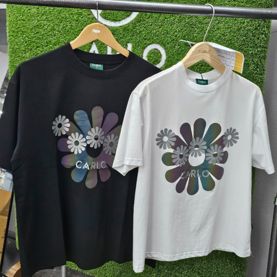 Carlo Five Flower Tee 