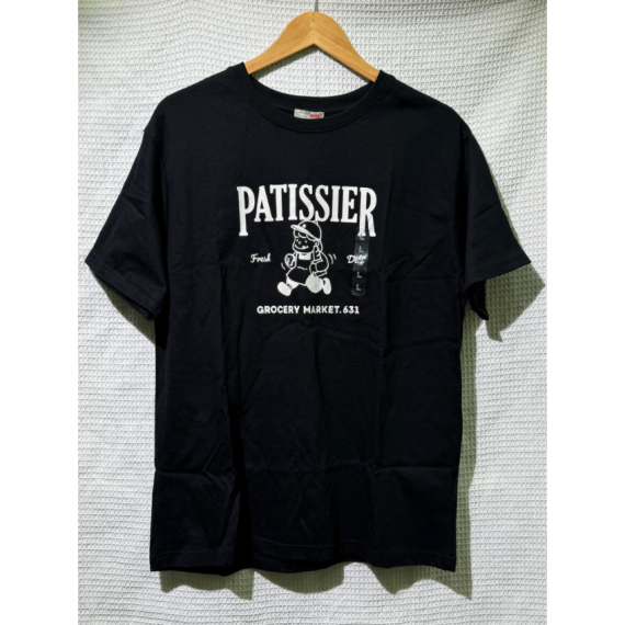 Spao 短袖Tee - 黑(patissier)- L碼