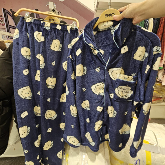 Spao 土豆熊 睡衣套裝 (三色)