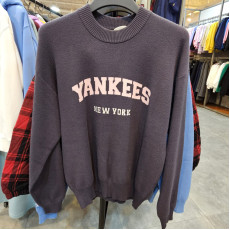 MLB Yankees 衛衣 (深灰色)