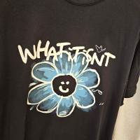 What it isn't Tee (黑色藍白圖案)