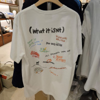 What it isn't 白色 Tee