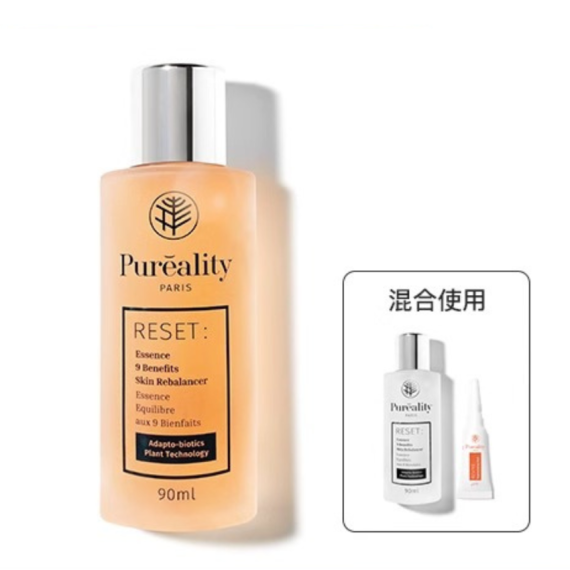 Pureality 法式膠原彈增量裝 90ml精華水 + 10ml雙抗安瓶 (一盒)