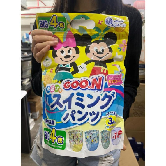 GOO.N Disney 游泳紙尿褲 -L碼 