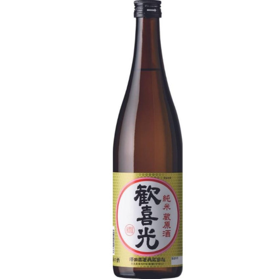 歡喜光 純米 藏原酒 (720mL)