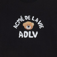 ADLV 熊仔短袖TEE (黑色)