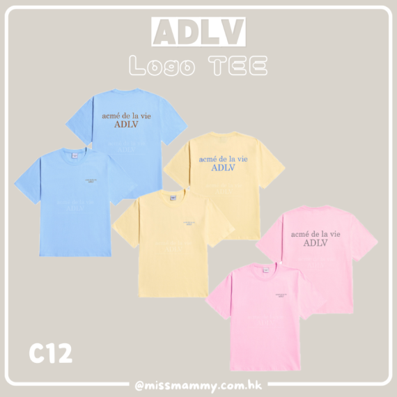 ADLV  LOGO 短袖TEE