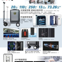 Airwheel SE3S智慧騎乘電動登機箱