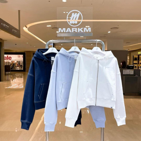 MARKM 新款拉鍊衛衣