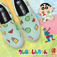 蠟筆小新 Slip-on 帆布鞋 