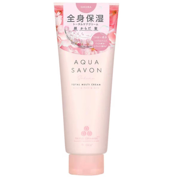 AQUA SAVON 櫻花全身保濕護理霜 230g